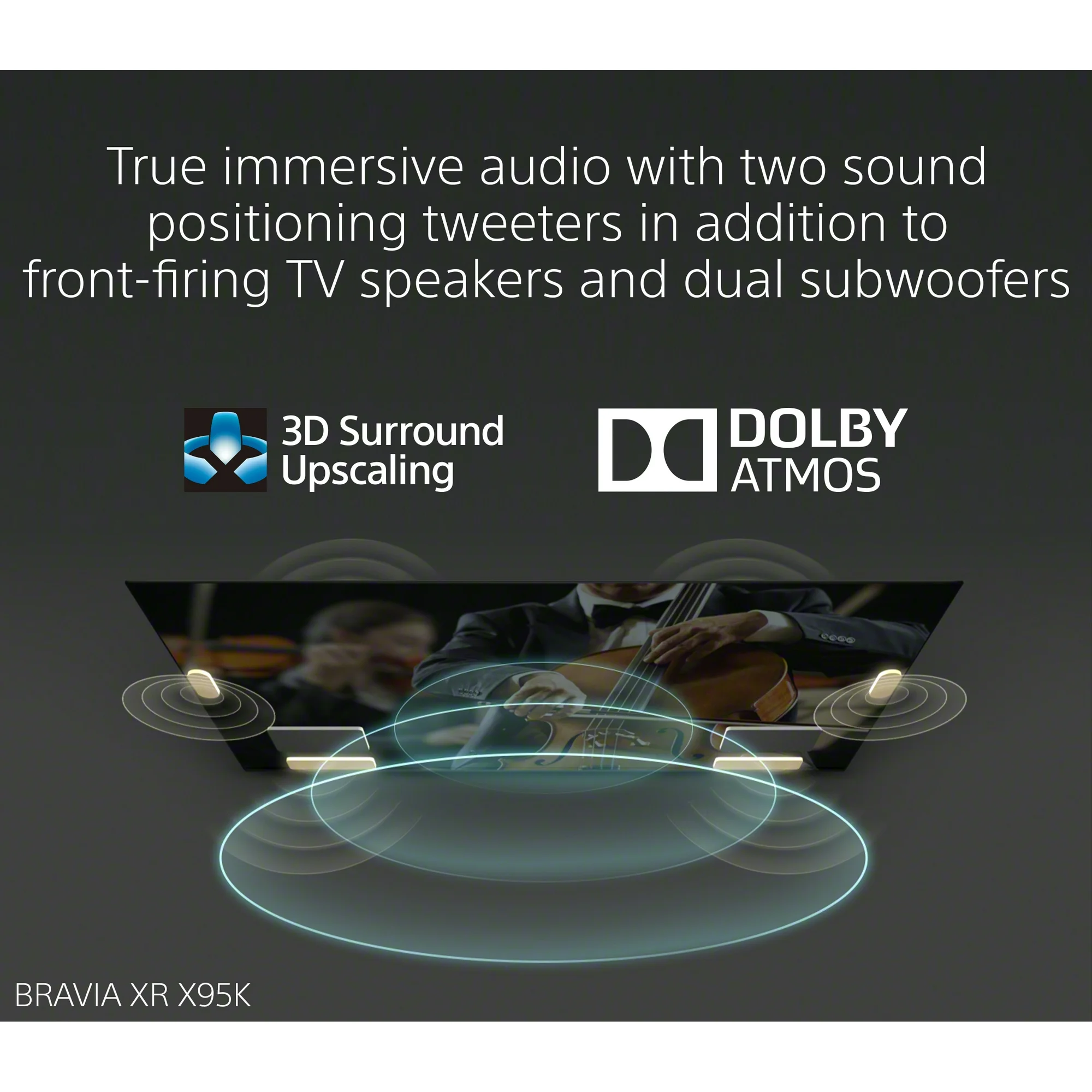 Sony 85” Class BRAVIA XR X95K 4K HDR Mini LED with Smart Google TV XR85X95K- 2022 Model