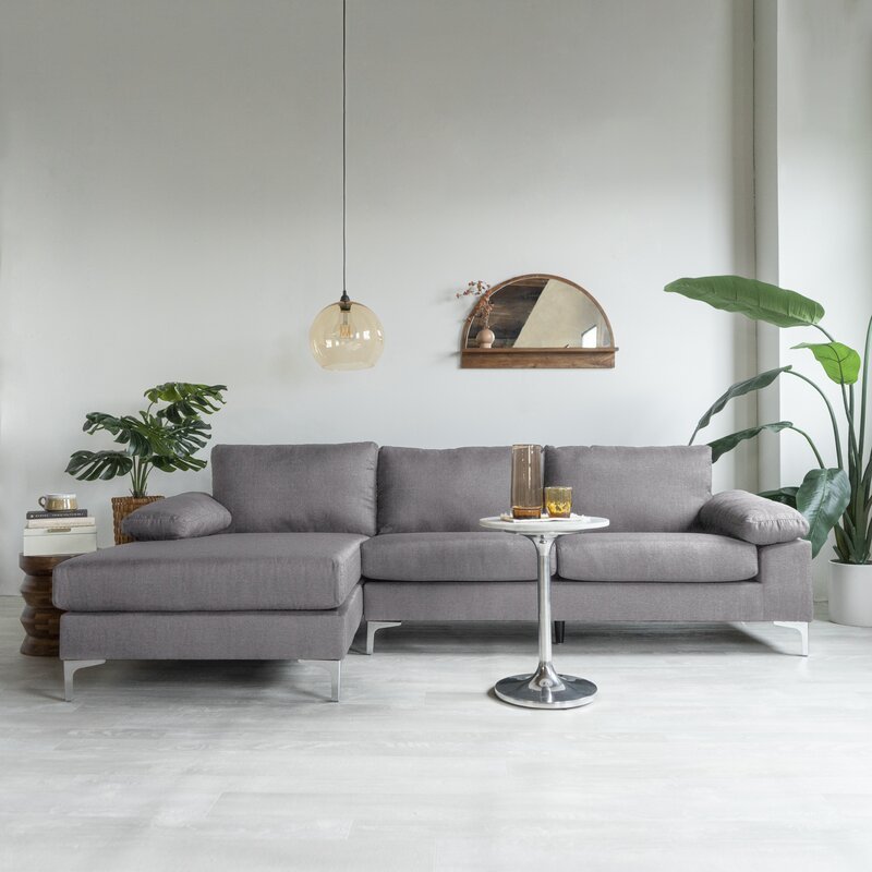 Orlowski 101鈥测€?Wide Left Hand Facing Sofa & Chaise - Online Shop