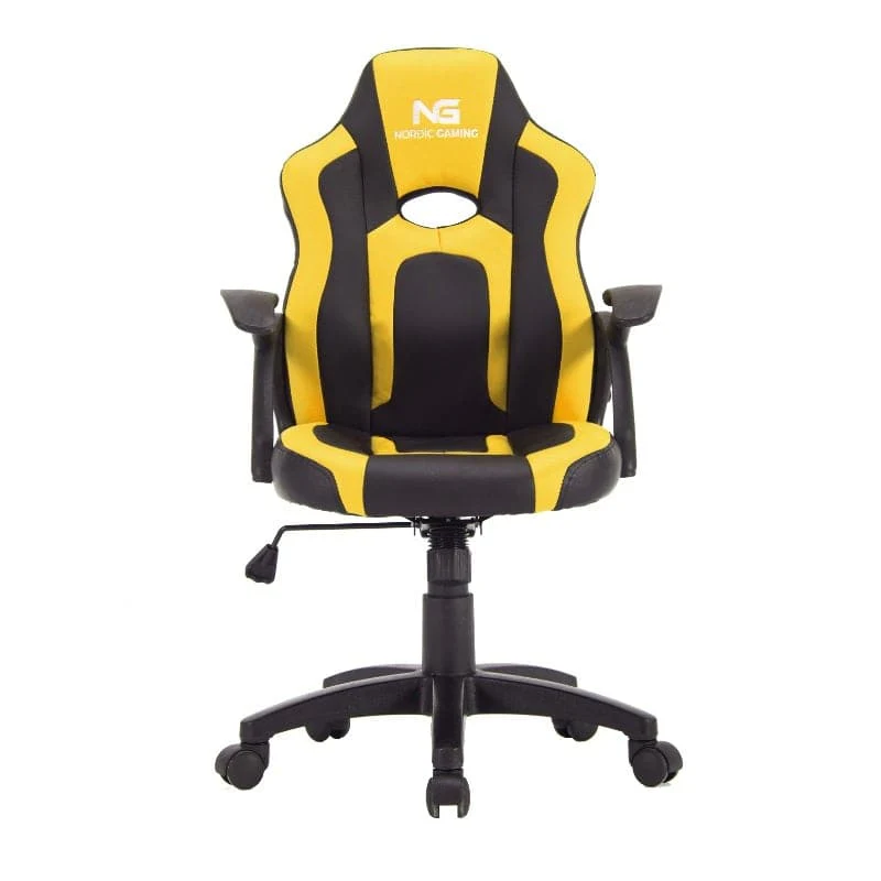 Nordic Gaming Little Warrior Kinder-Gaming-Stuhl Schwarz Gelb