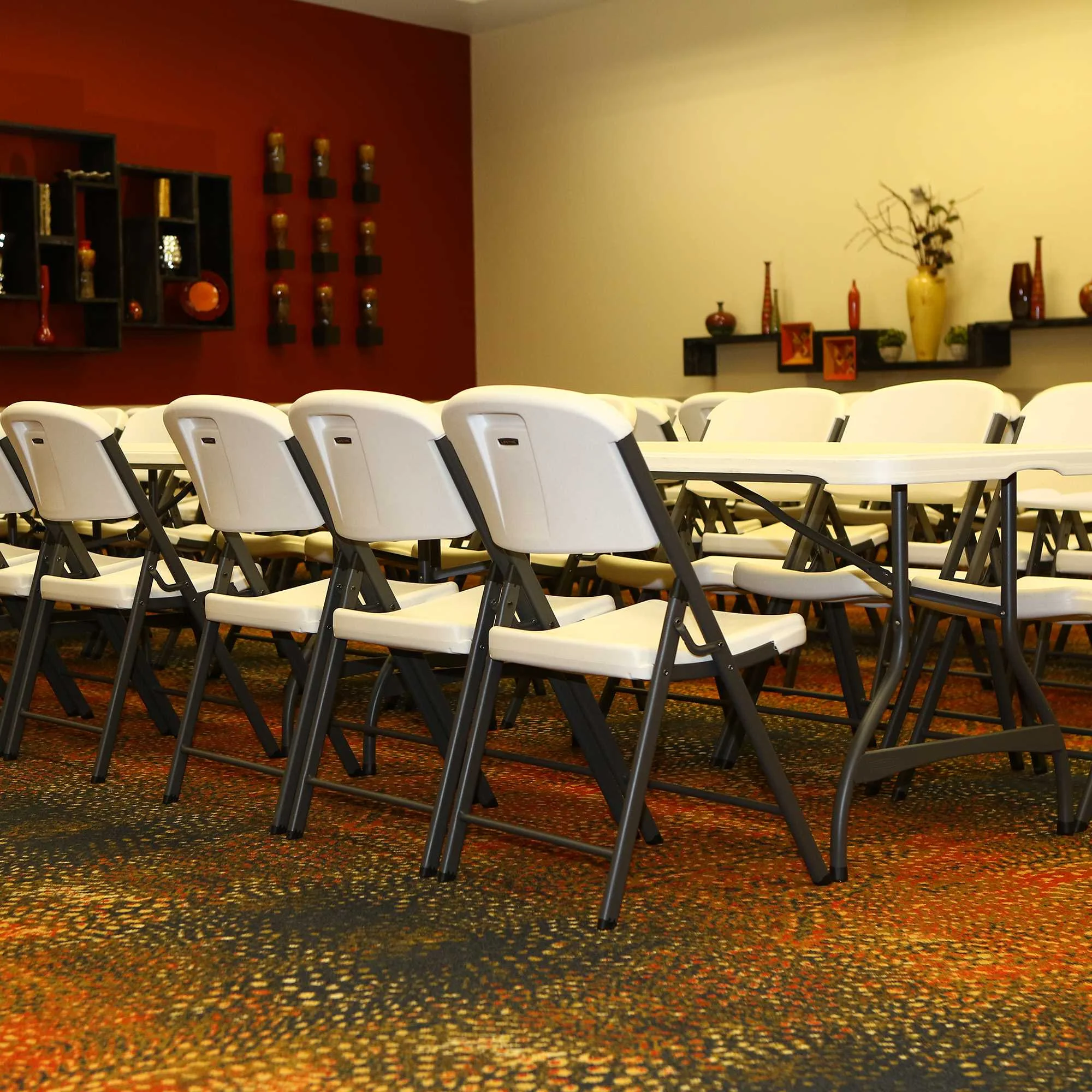 Lifetime 6 Foot Rectangle Folding Table, Indoor/Outdoor Commercial Grade, Black (280350)